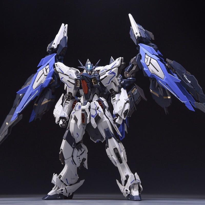 Zero_G Original Mecha 1/100 Assembly Model Alloy Skeleton Night Moon Trial Zero Gravity Collectible Action Figure Toy