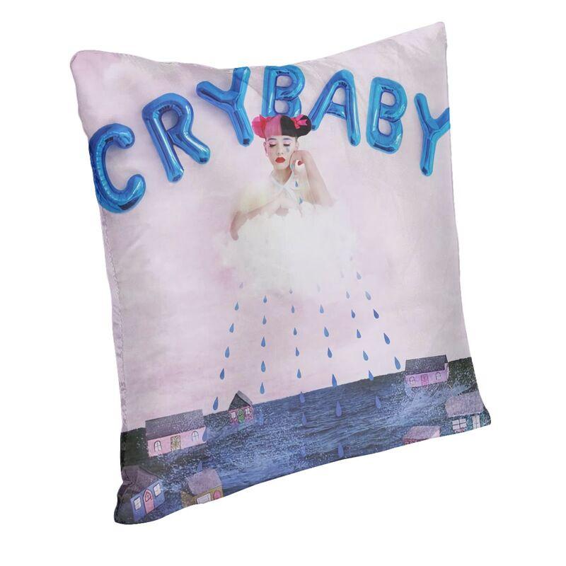 Singer Melanie Martinez Square Pillow Cover Home Decorative Pop Music Cushion Cover Throw Pillow for Car Doublesided Printing