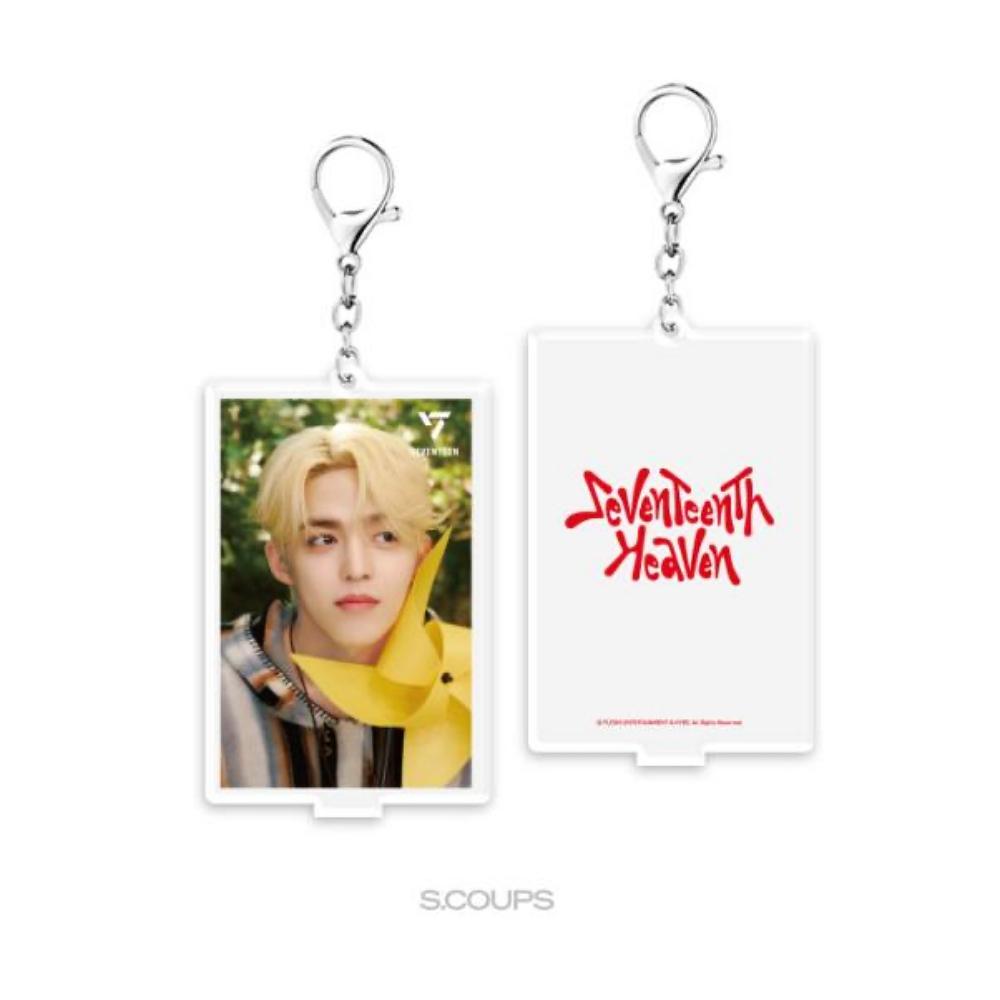Seventeen 3D Lenticular Acrylic Keyring Stand SEVENTEENTH HEAVEN PM 2 14 Ver
