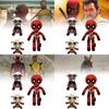 Cute Adorable Deadpool Wolverine Plush Toy Figurines For Kids Collectors