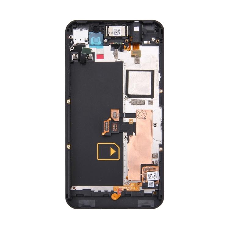LCD Screen and Digitizer Full Assembly with Frame for BlackBerry Z10 4G