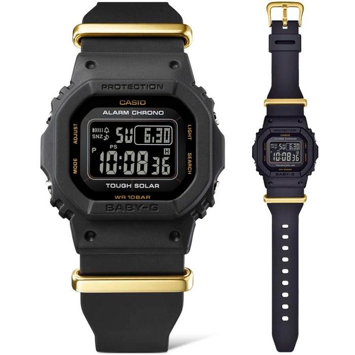 Casio Baby-G Watch 50th Anniversary Model Tough Solar BGD-S565ZE-1JR Women's Black X Gold