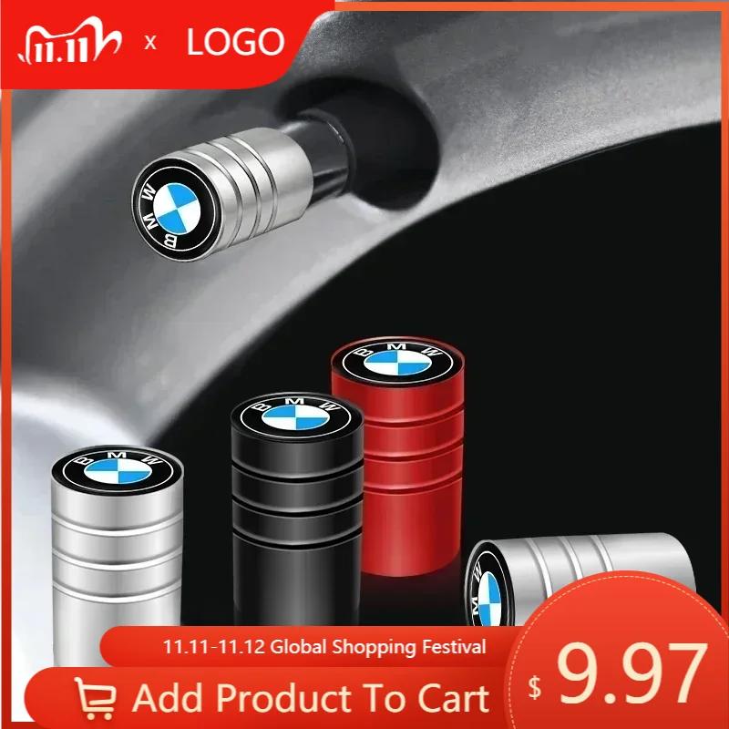 Car Wheel Tire Valve Caps Tyre Rim Stem Covers Car Dustproof Tire Cafor Bmw Performance E46 E90 E60 F10 F30 E39 E36 E87 G30 E92