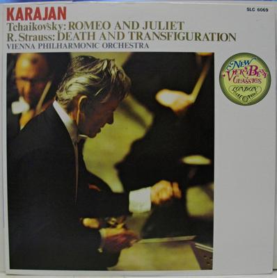 LP Record TCHAIKOVSKY / RICHARD STRAUSS : HER - Romeo And Juliet / Death And Transf SLC6069 LONDON 1974 Japan Classical Used