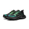Li Ning Slip Resistant, Abrasion Resistant, Breathable Low top Chunky Sneakers Women's Black AGCW056-5