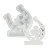 Candle Holder Silicone Molds Horseshoe Four Leaf Clovers Candlestick Molds Casting Molds for Candle Holder Making