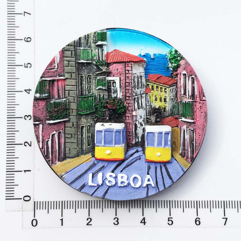 Portugal Tourism Souvenirs Fridge Magets Lisbon Madeira Islands Travelling Fridge Stickers Home Decor Wedding Gifts