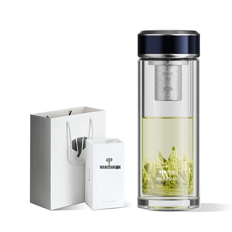 Waanxiang TV38L Antibacterial Double-Layer Glass Cup