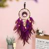 Life Tree Wind Chime Stone Hanging Ornament Fresh Girl Heart Forest Feather Pendant Bedroom Windowsill Creative Decoration