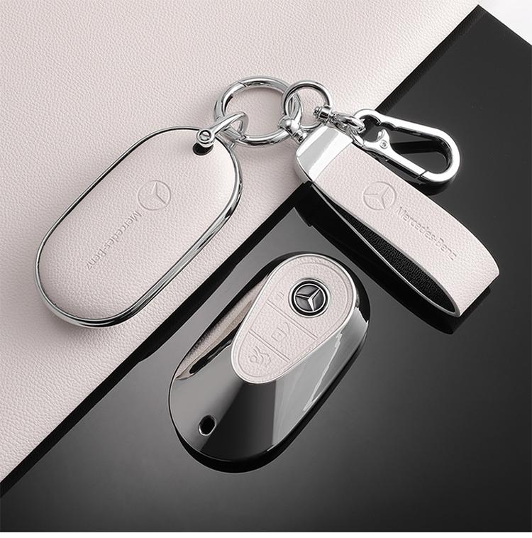 D4TPU Car Smart Remote Key Case Cover Shell Styling Accessories For Mercedes Benz C E S Class W223 W206 C260 C300 S400 S450 S500