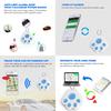 3 pezzi Dispositivo Portatile di Localizzazione GPS Mobile Smart Anti-Smarrimento per Bambini Animali Domestici Zaini