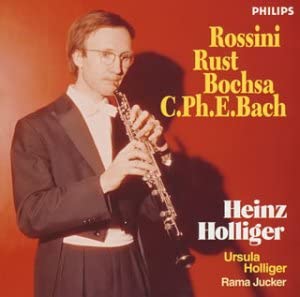 

CD ХОЛЛИГЕР (ХАЙНЦ), ROSSINI, RUST, BO - Произведения для гобоя и арфы UCCP3150 Япония ObiClassical Б/у