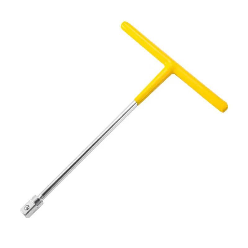 Interchangeable 12.5mm T-Handle Socket Wrench Set, 1/2  Multi-functional Combination Tool