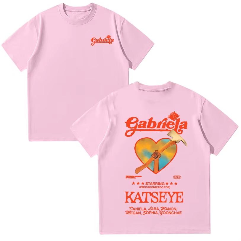 Top Moda Collo Alto High Street T-shirt Abbigliamento Occhio di Gatto Gabriela Camicie Estive Donna Manica Corta Estetica Puro Cotone Abbigliamento