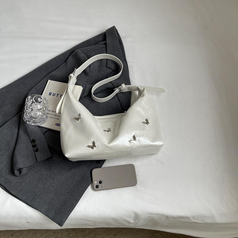 Модная плиссированная сумка-бабочка подмышкой для женщин — фото 6