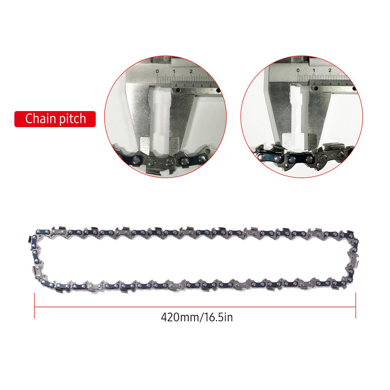 

1 шт. 12-дюймовые стальные цепи для бензопил, аксессуары для электрических бензопил, практические замены цепей