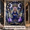 Witchcraft (158) Theme Custom Tapestry Personalized Custom Name Text Wall Hanging Tapestry Home Decor Background Cloth