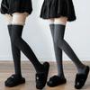 Lolita Lace Up Long Knee Socks for Women Over Knee Thigh High Stockings Spring Autumn Fashion Girls Warm Sexy Knitted JK Tights