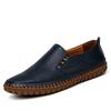 New Plus Size 49 50 Men Loafers Soft Moccasins Soft Spring Autumn Genuine Leather Shoes Men Casual Flats Driving Shoes