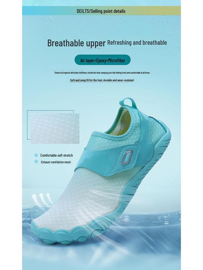 Unisex River Tracing Shoes: Non-Slip, Quick-Dry for Beach, Swimming, Running, Indoor Fitness, Outdoor Hiking, and Wading.