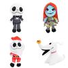 Anime Dsn The Nightmare Before Christmas Jack Skellington Sally Plush Toy Cute Stuffed Animal Halloween Room Decoration Gift