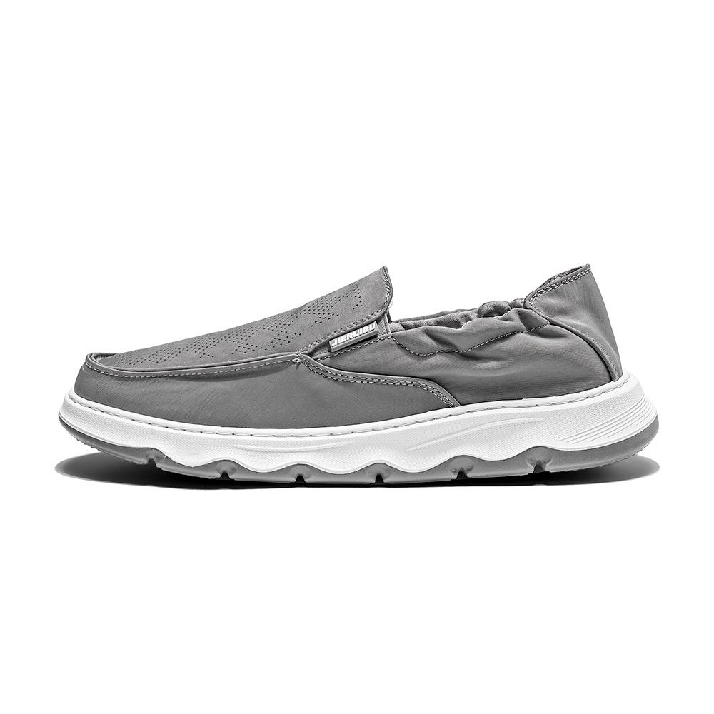 Men's Shoes Light Driving Summer Old North Cloth Shoes Thin Breathable Casual Canvas Shoes Lazy Soft Sole