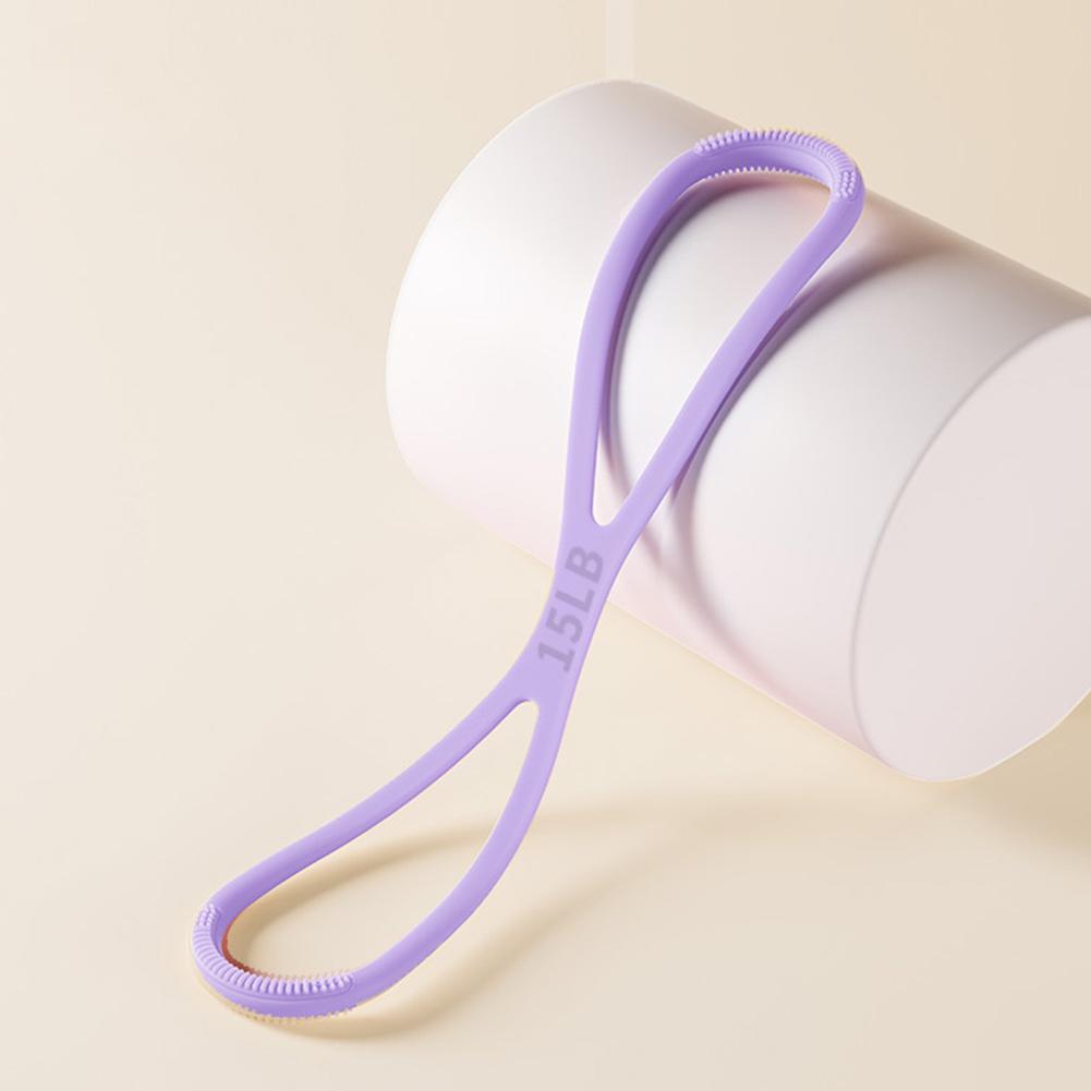 Figure 8 Yoga Resistance Band 8 Shaped Resistance Band Pulling Rope Shoulder Stretch Band for Home Gym Fitness Chest Arm Exercis