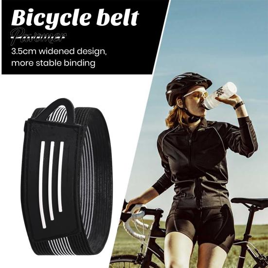 Adjustable Elastic Band Leggings For Bike Riding 2Pcs Ankle Leg Wrap Cycling Safety Bind Pants Bands Extra Wide Secure Strap Stretchable for