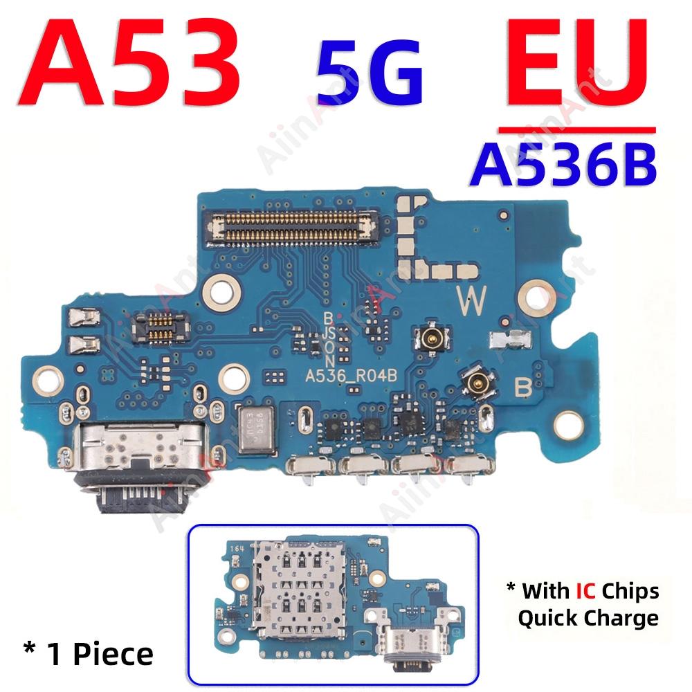 Scheda connettore porta di ricarica USB Docking Station Cavo Flessibile Per Samsung Galaxy A50 A51 A52 A52s A53 A54 A55 A56 A50S A505F A505U US EU