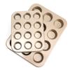 Non-Stick Muffin & Chiffon Cake Mold - High Temp Resistant, 6 & 12-Cavity for Crispy Muffins/Cupcakes.