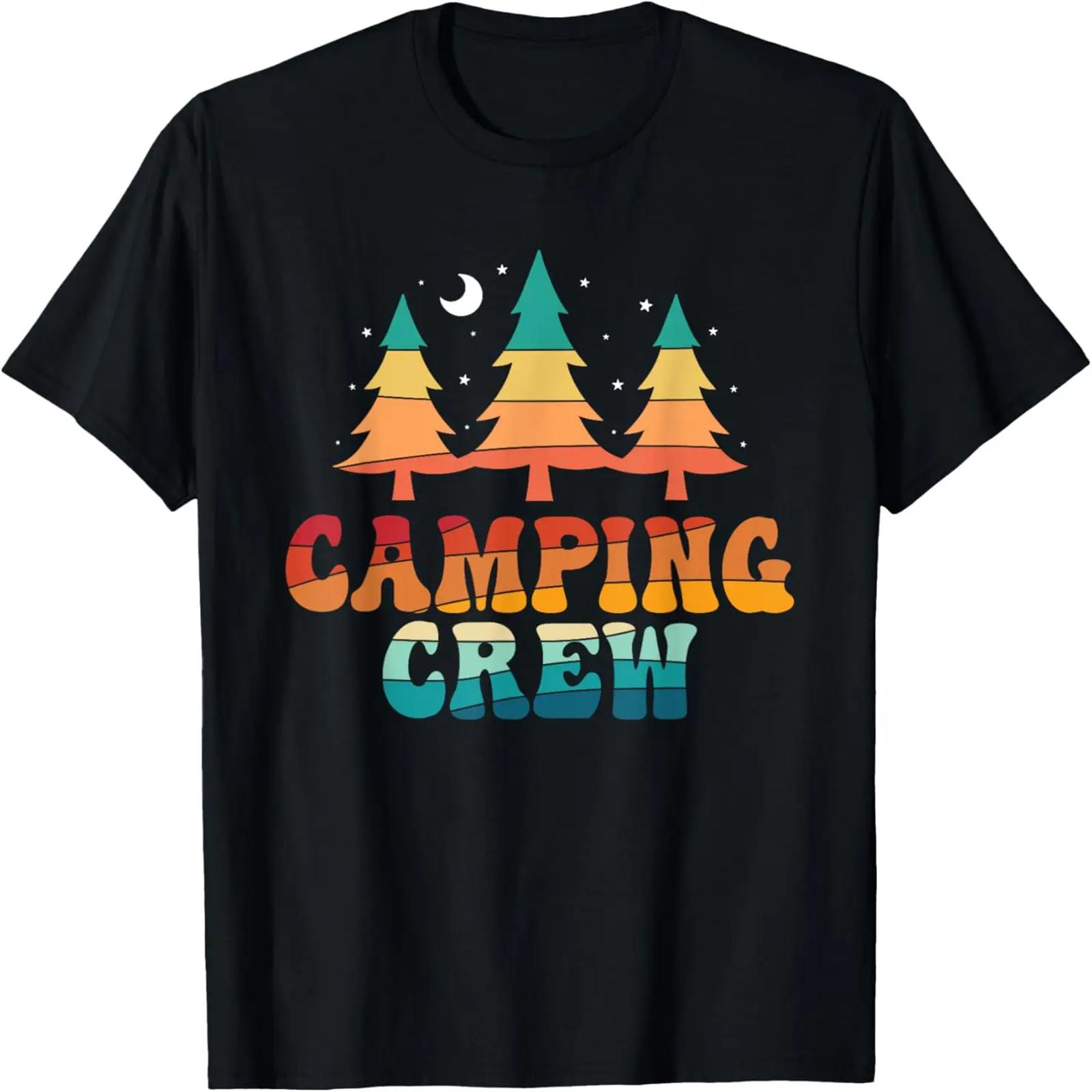 

Camping Crew Camp Family Camping Trip Camper Matching Group T-Shirt XXXXXL різнокольоровий