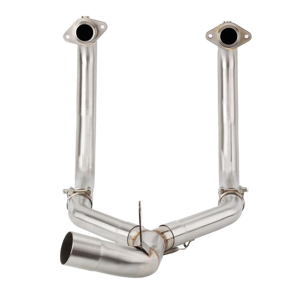 For MOTO GUZZI V85TT 2021 2022 2023 V85 TT Euro 5 V85 Escape Motorcycle Exhaust Header Link Pipe Slip-on