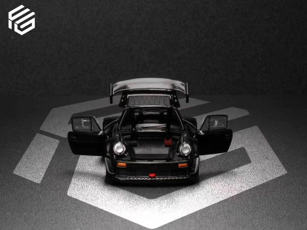 FG 1:64 Alloy Fully Open Car Model RWB930 Wide Body Modified GT Wing Version