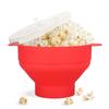 Collapsible Fold Popcorn Bucket Round Food Container Lightweight Snack Tub  Popcorn Holding