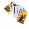 78Pcs English Spanish Version The Rider Waite Tarot Card Divination Personal Use Tarot Deck Oracles Entertainment Board Game
