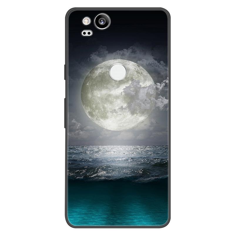 For Google Pixel 2 Case Soft Black Silicone Bumper Butterfly Phone Cover for Googe Pixel2 2XL Pixel2XL 2 Cases Fundas Coque