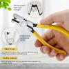 2,0 mm Lederlochzange - Universelles Zangenwerkzeug für Gürtel/Halsbänder/Schuhe Mühelose DIY-Handarbeit & Reparatur Dünne Riemen Lederbearbeitung