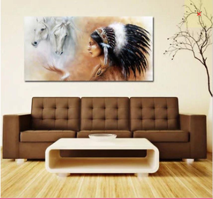 Native And American Horse Wallpaper Home Decoration Bedroom Wall Decoration