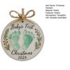 Christmas Pendant To Our Friends Letter Pattern Festive Atmosphere Hanging Decoration Living Room Bedroom Garden Decor