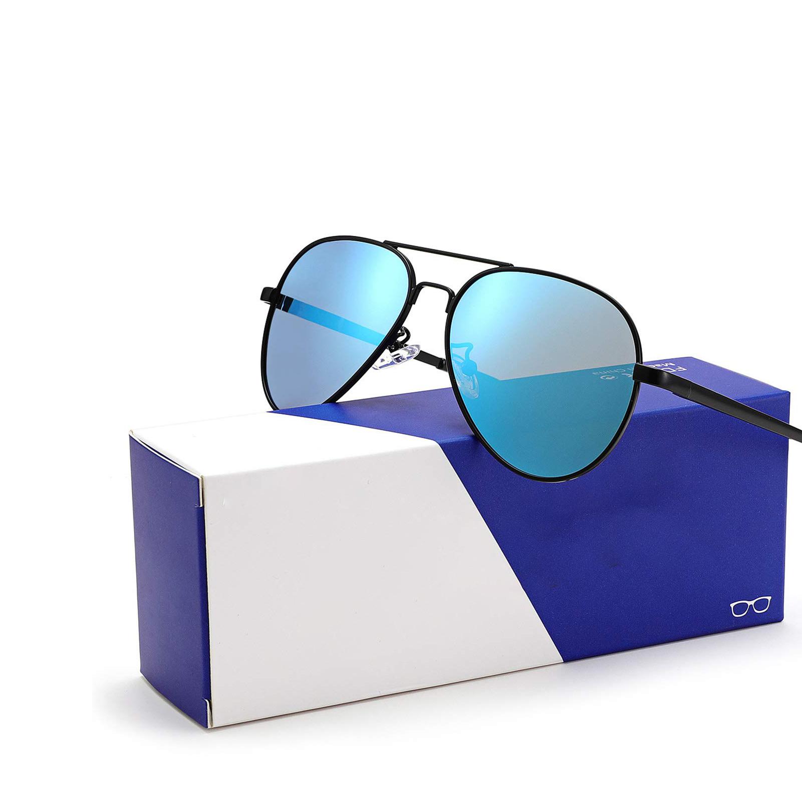 Dote Men's Aviator Sunglasses For Wo Retro Wo's Sunglasses Mirror Lens For Shopping Traveling Driveing Outdoors Uv400 Protection