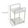 Bathroom Organizer Makeup for Vanity 2 Layer Storage Rack Countertop Shelf