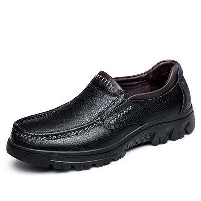 Men 'S Extra Large Size Leather Shoes 46 47 48 49 50 Middle -Aged Dad Shoes Small Size 37 38 Wide Foot Leather Men 'S Shoes