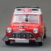 1/18 Mini Cooper Rallye 1967 Monte Carlo Rennen Diecast Legierung Spielzeugauto Fahrzeugmodell Freilauf Räder Sammlung Geschenk für Kinder Jungen