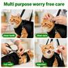 Cat Grooming Bag Waterproof Nylon Adjustable Anti Scratch Cat Bag for Nail Trimming for Small Medium Large Pet Shower Washing