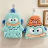 Hanging Hand Towel Cute Kt My Melody Kuromi Absorbent Lint Free Soft Plush Towel For Bathroom Kitchen Kids Cartoon