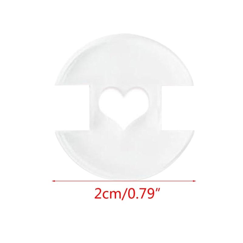 20/50Pcs Acrylic Buttons for Hat, 20mm Acrylic Buttons for Crafting Round Buttons, Hat Making Fasteners Tool