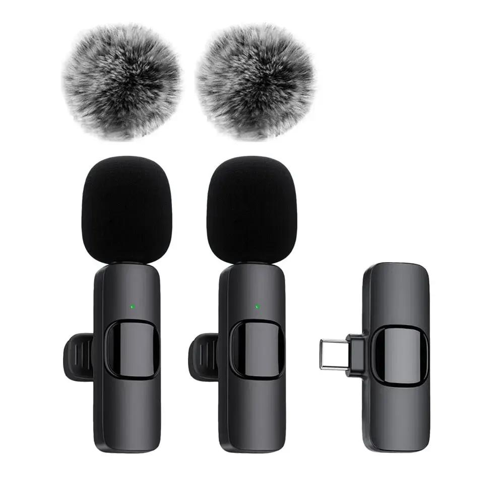 The Best-selling Wireless Lapel Microphone for Mobile Live Streaming A Lapel Wireless Mini Microphone for Outdoor Live Streaming