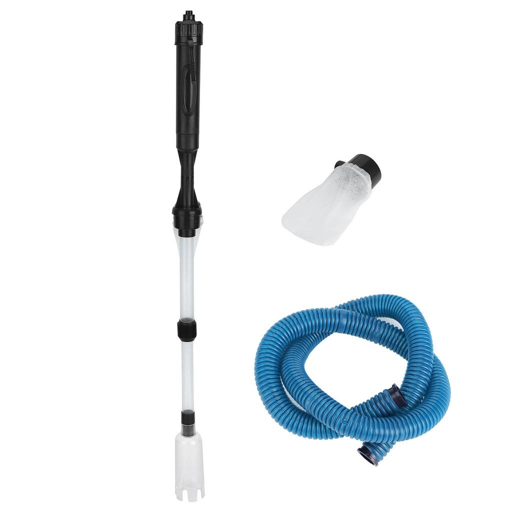 Akvarium Elektrisk Vattenbytare Grusrengörare Slamutsugare Akvarium Rengöringstillbehör