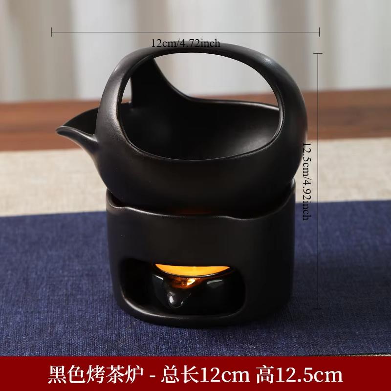 

Керамическая печь для обжаренного чая, ретро-бытовая печь для ароматизации чая, запеченная свеча-пробуждатель, нагревательная печь для обжаренного чая чёрный