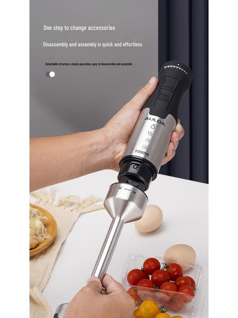 Orlanda Wireless Multifunctional Handheld Immersion Blender for Baby & Home Use